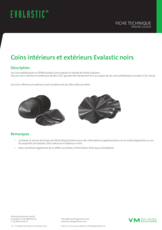 FT - Evalastic coins ext. et int. (noir)